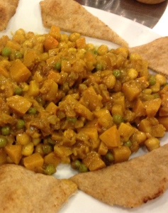 Sweet Butternut Squash and Chick Pea Curry